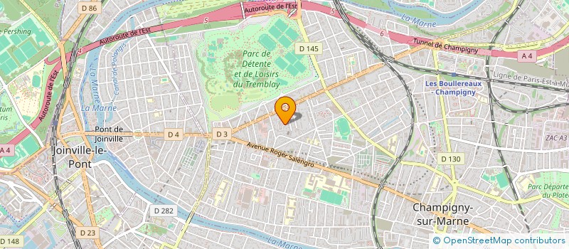 localisation de l'entreprise MONSIEUR ADRIAN PILAWSKI  CHAMPIGNY-SUR-MARNE