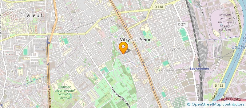 localisation de l'entreprise MONSIEUR ADRIAN POGANA  VITRY-SUR-SEINE
