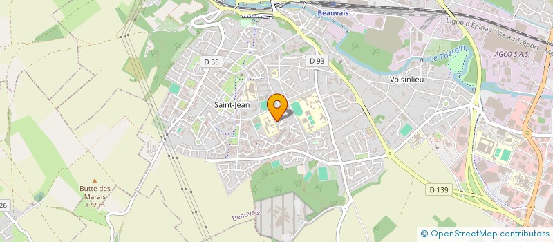 localisation de l'entreprise MONSIEUR ADRIAN POP  BEAUVAIS