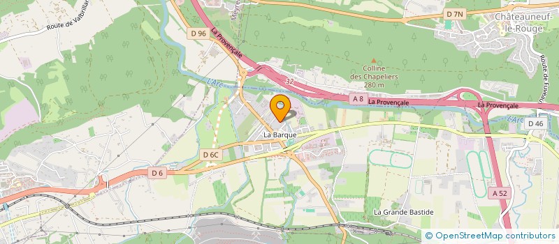 localisation de l'entreprise MONSIEUR ADRIAN POP  FUVEAU