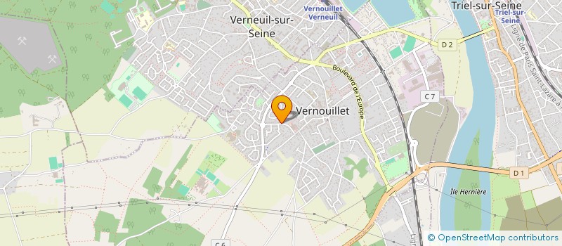 localisation de l'entreprise MONSIEUR ADRIAN POP à VERNOUILLET