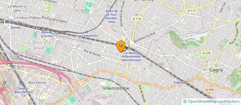 localisation de l'entreprise MONSIEUR ADRIAN POP à VILLEMOMBLE