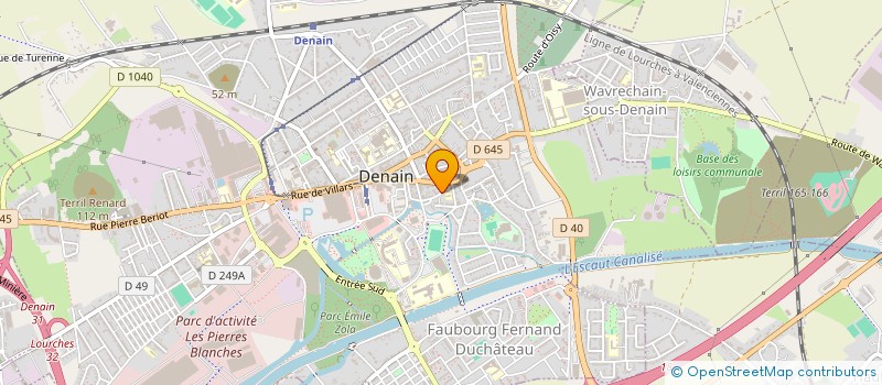 localisation de l'entreprise MONSIEUR ADRIAN POPOACA  DENAIN