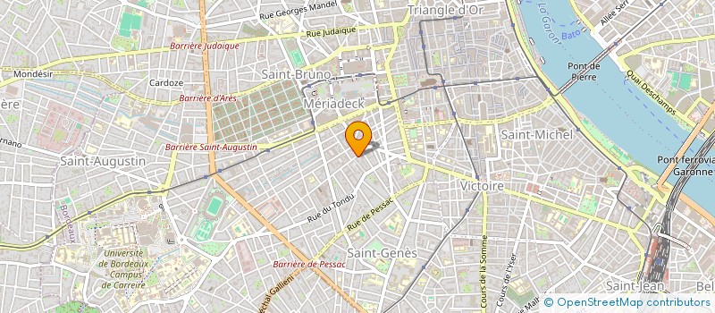 localisation de l'entreprise MONSIEUR ADRIAN PYZIAK  BORDEAUX