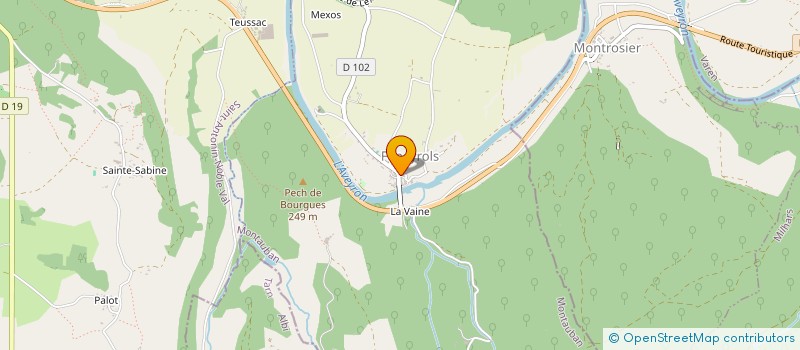 localisation de l'entreprise MONSIEUR ADRIAN SERBANICA  FENEYROLS