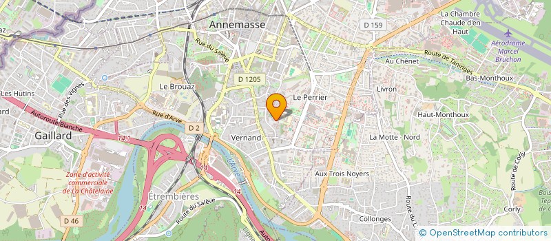 localisation de l'entreprise MONSIEUR ADRIAN SHABANI  ANNEMASSE