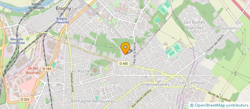 localisation de l'entreprise MONSIEUR ADRIAN SIMION  ERAGNY