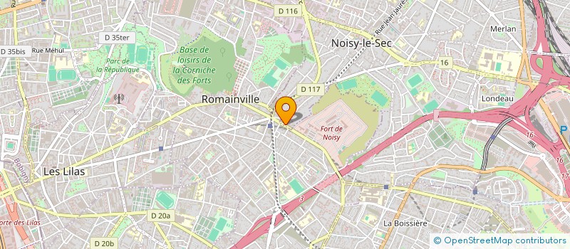 localisation de l'entreprise MONSIEUR ADRIAN SINDRESTEAN  NOISY-LE-SEC