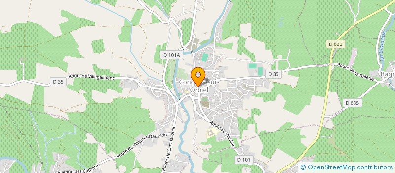 localisation de l'entreprise MONSIEUR ADRIAN SOUNAC  VAL-DE-DAGNE