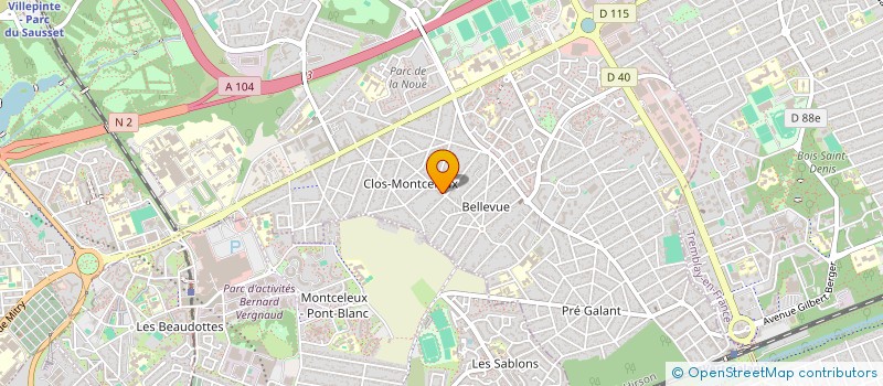 localisation de l'entreprise MONSIEUR ADRIAN STATE  VILLEPINTE