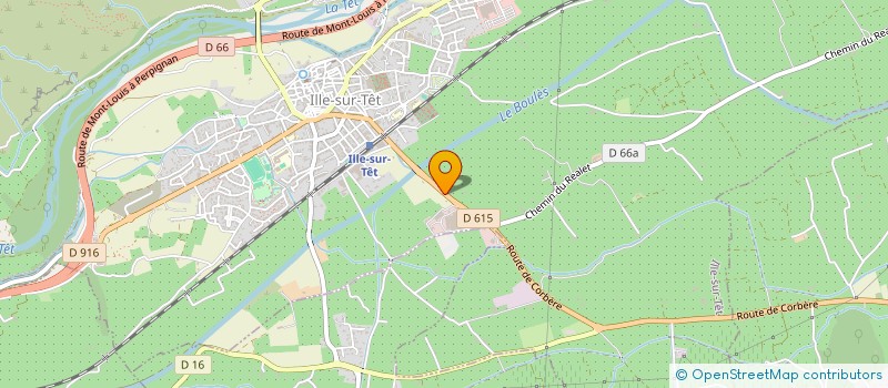 localisation de l'entreprise MONSIEUR ADRIAN STRONG  ILLE-SUR-TET