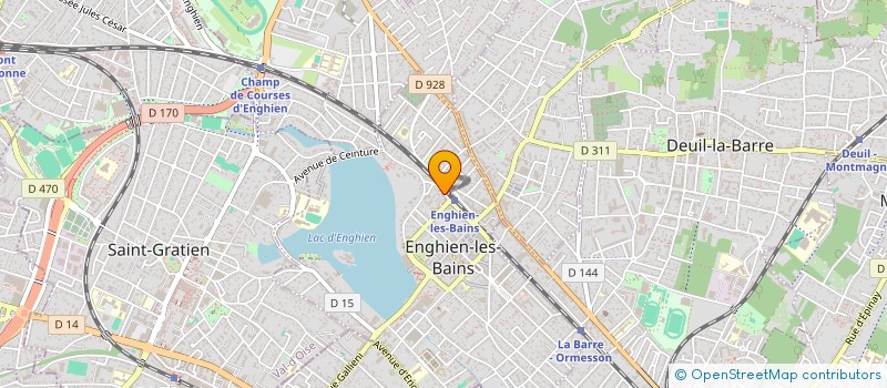 localisation de l'entreprise MONSIEUR ADRIAN TURCANU à ENGHIEN-LES-BAINS