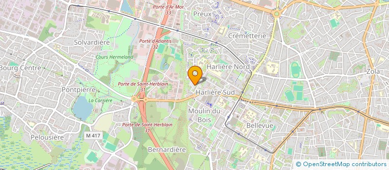 localisation de l'entreprise MONSIEUR ADRIAN URIBE SINTA  SAINT-HERBLAIN