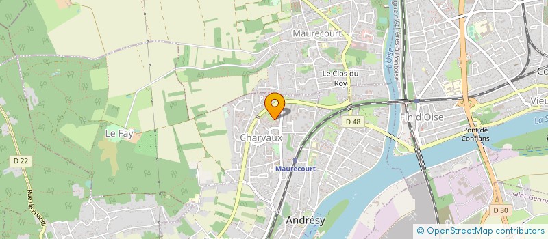 localisation de l'entreprise MONSIEUR ADRIAN-VASILE ROGNEAN  ANDRESY