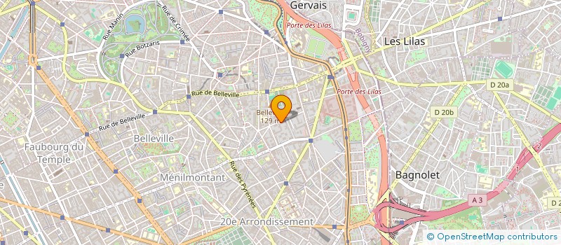 localisation de l'entreprise MONSIEUR ADRIAN VILLALOBOS  PARIS