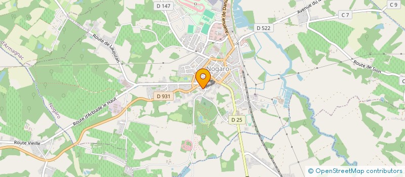 localisation de l'entreprise MONSIEUR ADRIAN ZIDI  NOGARO