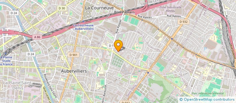 localisation de l'entreprise MONSIEUR ADRIAN ZLOBINSKI  AUBERVILLIERS