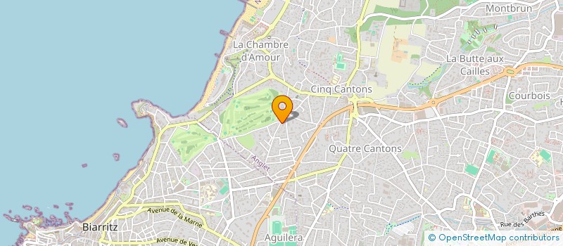 localisation de l'entreprise MONSIEUR ADRIANA IRIBARREN  ANGLET