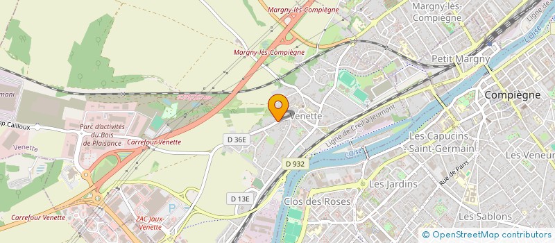 localisation de l'entreprise MONSIEUR ADRIANO CRERENOV à MARGNY-LES-COMPIEGNE