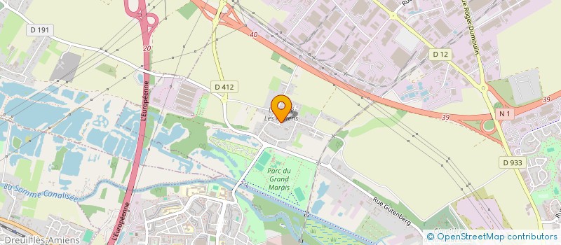 localisation de l'entreprise MONSIEUR ADRIANO DA SILVA FERREIRA  AMIENS