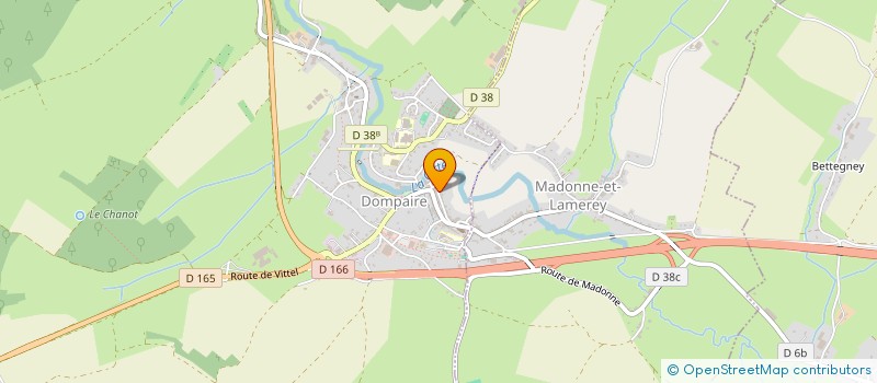 localisation de l'entreprise MONSIEUR ADRIANO DE OLIVEIRA  DOMPAIRE