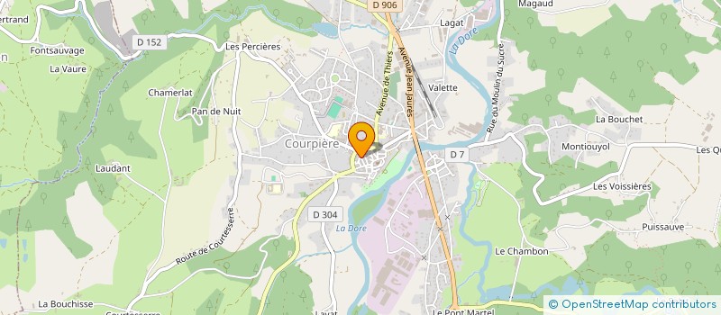 localisation de l'entreprise MONSIEUR ADRIANO DE SOUSA à COURPIERE