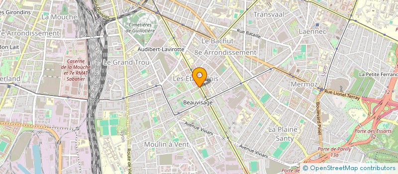 localisation de l'entreprise MONSIEUR ADRIANO GAZZELLINI à LYON