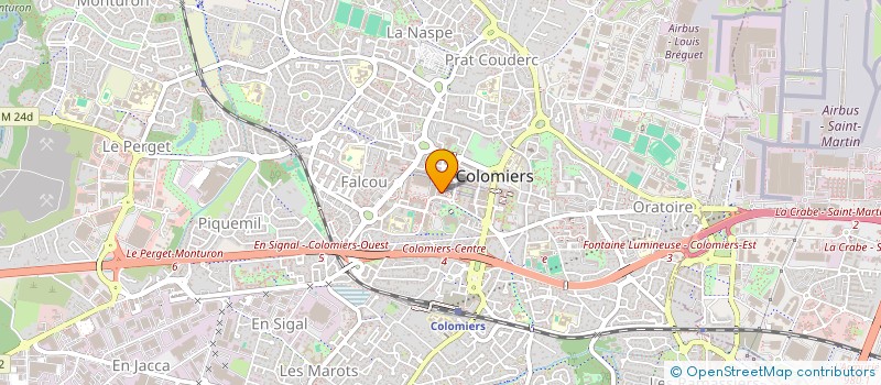localisation de l'entreprise MONSIEUR ADRIANO MION à COLOMIERS