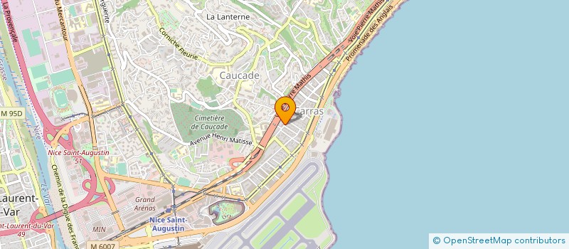 localisation de l'entreprise MONSIEUR ADRIANO NANNI à NICE