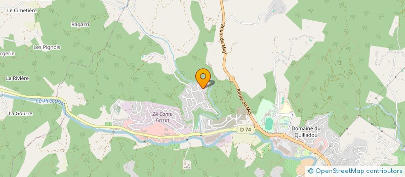 localisation de l'entreprise MONSIEUR ADRIANO OLMI à SAINTE-MAXIME