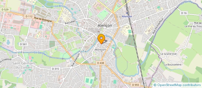 localisation de l'entreprise MONSIEUR ADRIANO PATURAUT à ALENCON