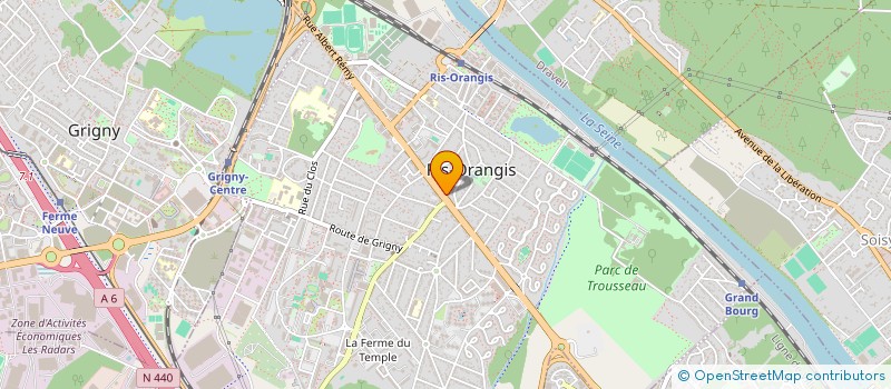 localisation de l'entreprise MONSIEUR ADRIANO PEREIRA PINTO à RIS-ORANGIS
