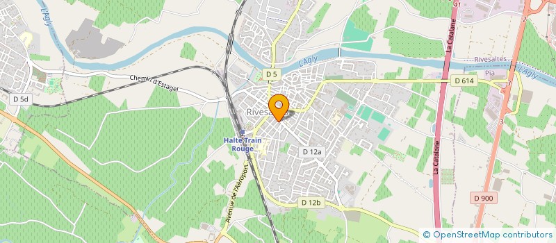 localisation de l'entreprise MONSIEUR ADRIANO SOUSA SILVA  RIVESALTES