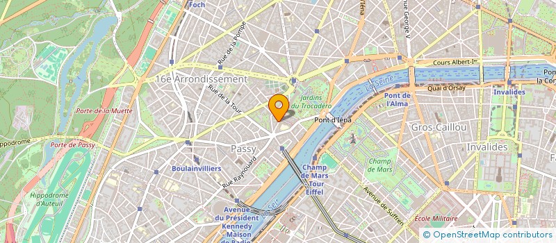 localisation de l'entreprise MONSIEUR ADRIANO TESTA  PARIS