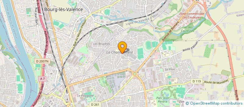 localisation de l'entreprise MONSIEUR ADRIANO VIEIRA à VALENCE