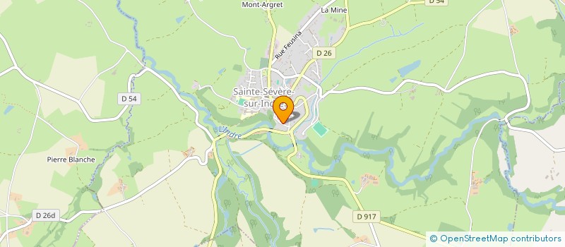 localisation de l'entreprise MONSIEUR ADRIANUS VAN DER LINDEN  SAINTE-SEVERE-SUR-INDRE