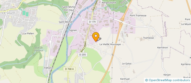 localisation de l'entreprise MONSIEUR ADRIEL AUDO  SAINT-THURIAU