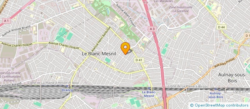 localisation de l'entreprise MONSIEUR ADRIELLE TAVARES DOS SANTOS à LE BLANC-MESNIL