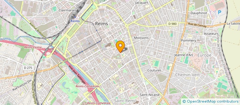 localisation de l'entreprise MONSIEUR ADRIEN ABDALALIM  REIMS