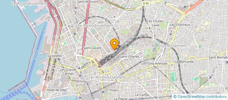 localisation de l'entreprise MONSIEUR ADRIEN ACHARD à MARSEILLE