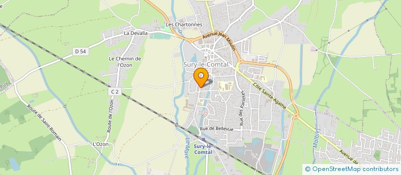 localisation de l'entreprise MONSIEUR ADRIEN ADAMO  SAINT-THOMAS-LA-GARDE