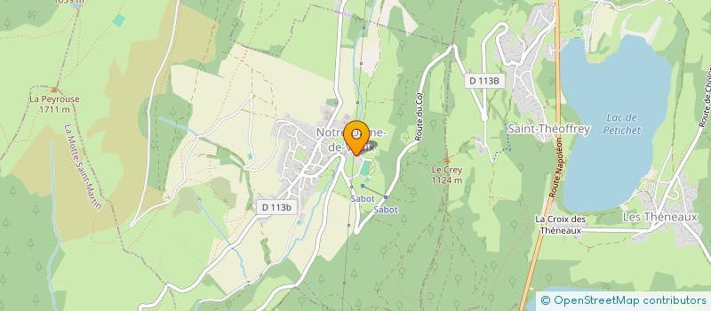 localisation de l'entreprise MONSIEUR ADRIEN ADELYS  NOTRE-DAME-DE-VAULX