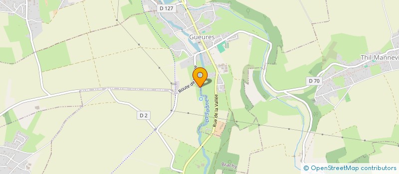 localisation de l'entreprise MONSIEUR ADRIEN ADRIEN  GUEURES