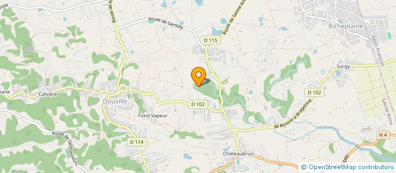 localisation de l'entreprise MONSIEUR ADRIEN AJAS  SAINTE-ANNE