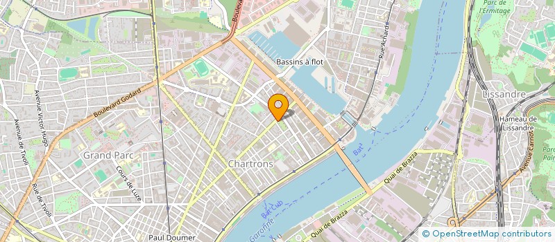 localisation de l'entreprise MONSIEUR ADRIEN ALLAIN  BORDEAUX