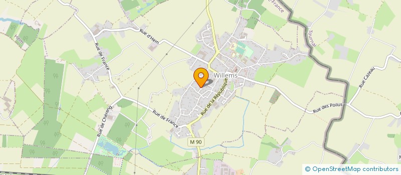 localisation de l'entreprise MONSIEUR ADRIEN AMBLARD à LILLE