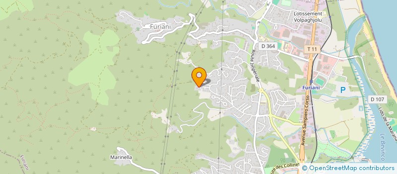 localisation de l'entreprise MONSIEUR ADRIEN ANGELI  FURIANI