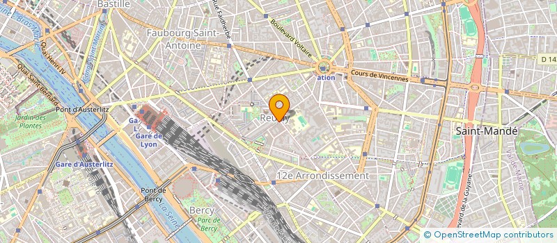 localisation de l'entreprise MONSIEUR ADRIEN ANGER  PARIS