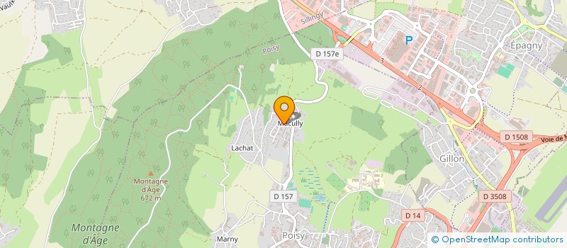 localisation de l'entreprise MONSIEUR ADRIEN ANGILELLA  POISY