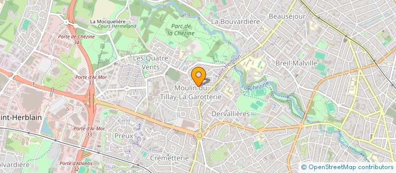 localisation de l'entreprise MONSIEUR ADRIEN ANTOINE à SAINT-HERBLAIN